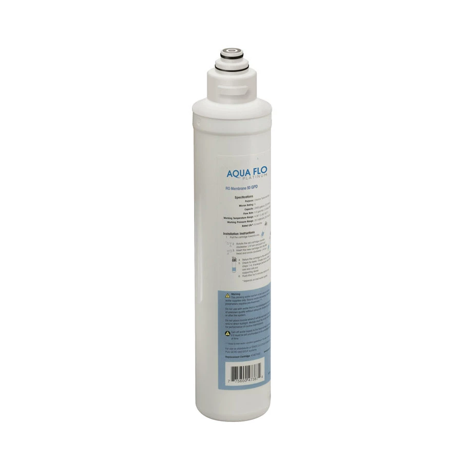 Hydrotech Aqua Flo Quick-Change 50 GPD Reverse Osmosis Membrane 3 Hydrotech Aqua Flo Quick-Change 50 GPD Reverse Osmosis Membrane