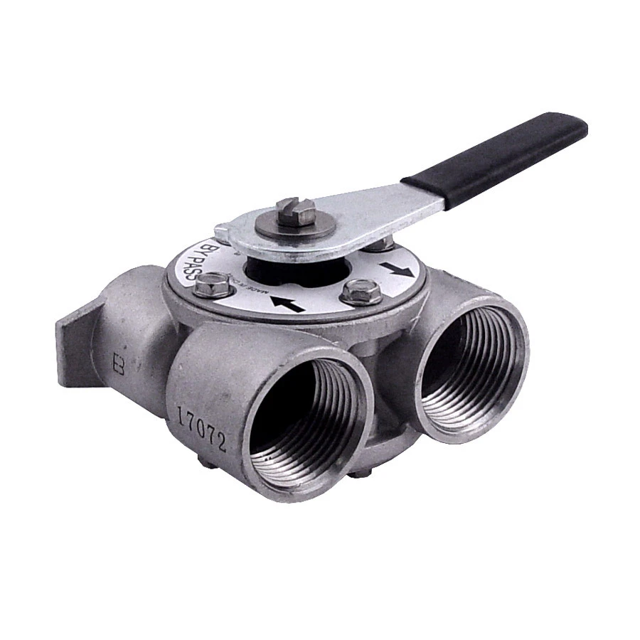 Fleck 1″ Stainless Bypass For 5600, 5800, 2510, ProFlow & 9000 3 Fleck 1″ Stainless Bypass For 5600, 5800, 2510, ProFlow & 9000