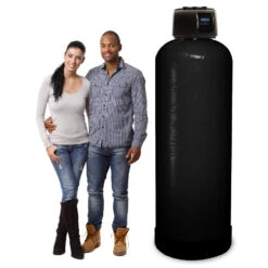 Large Home Backwashing Whole House Carbon Water Filter, 36-45 Gallons Per Minute (9 Cu. Ft.)