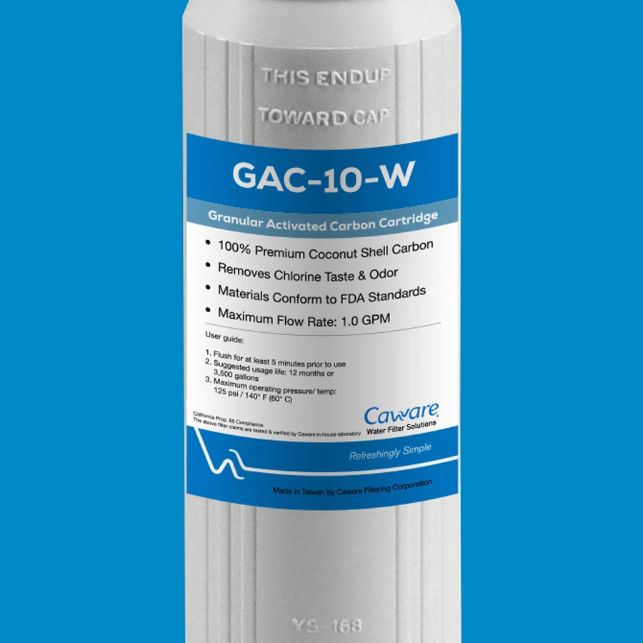 10″ X 2-1/2″ Granular Activated Carbon Cartridge 4 10″ X 2-1/2″ Granular Activated Carbon Cartridge - Image 2