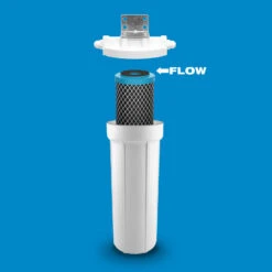 Single Housing Under-sink Filter W/ Pentek LR-FB10 Cartridge -Home Water Filtration System Store H2O RUS 100 4 1