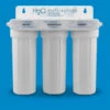 Inline Triple Housing Under-sink Filter W/ Pentek LR-FB10 Cartridge -Home Water Filtration System Store H2O RUS 300 I