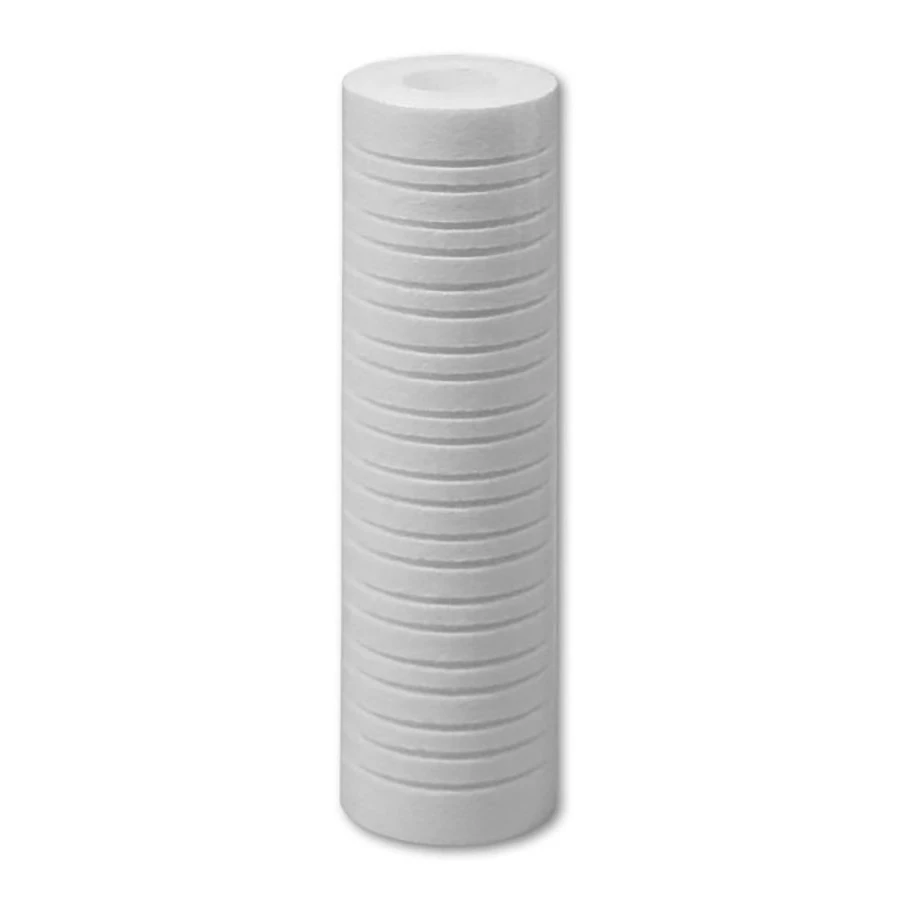 10″ X 2-1/2″, (1, 5 Or 20 Micron) Grooved Melt Blown Polypropylene Filter 3 10″ X 2-1/2″, (1, 5 Or 20 Micron) Grooved Melt Blown Polypropylene Filter