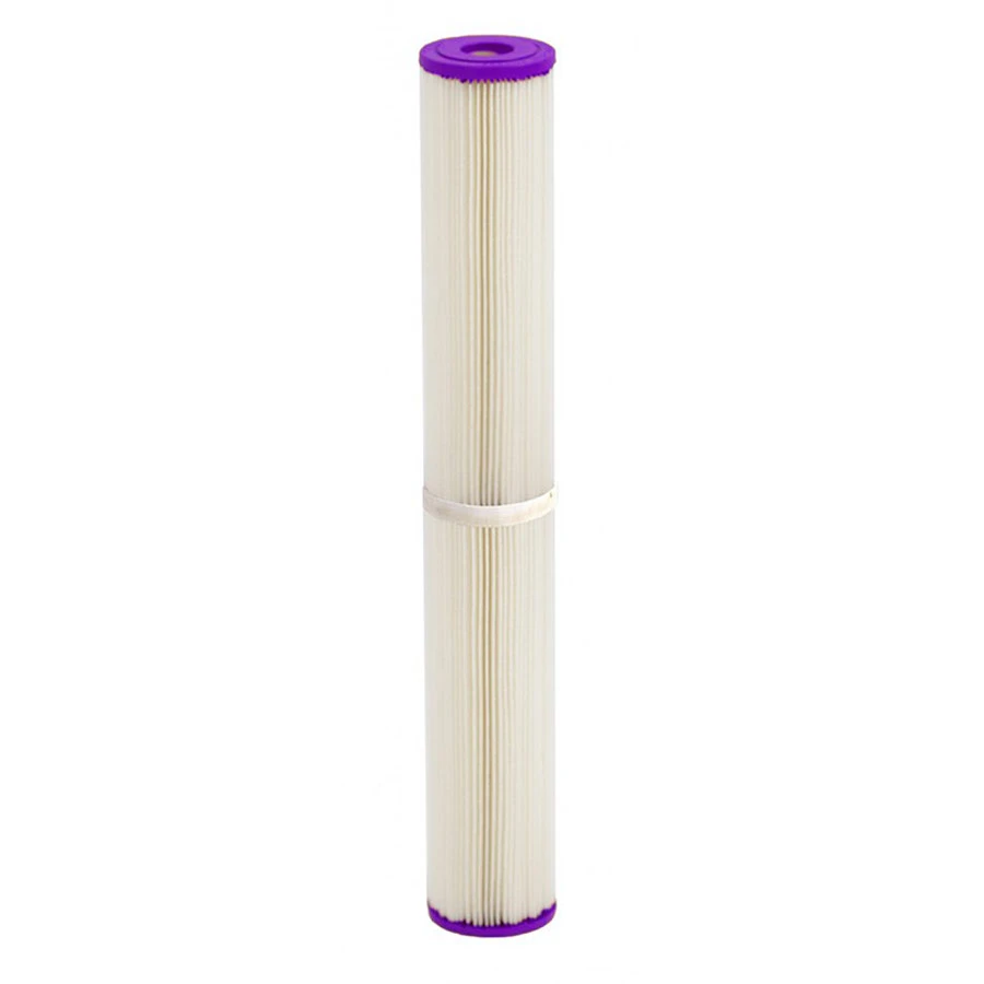 Harmsco Poly-Pleat 20″ X 2-1/2″, 1 Micron Pleated Sediment Cartridge (3.5 GPM, 7 Sq Ft Media) 3 Harmsco Poly-Pleat 20″ X 2-1/2″, 1 Micron Pleated Sediment Cartridge (3.5 GPM, 7 Sq Ft Media)