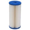 Harmsco Calypso Blue Poly-Pleat 10″ X 4-1/2″, 1 Micron Absolute Pleated Sediment Cartridge (4 GPM, 8 Sq Ft Media) 1 Harmsco Calypso Blue Poly-Pleat 10″ X 4-1/2″, 1 Micron Absolute Pleated Sediment Cartridge (4 GPM, 8 Sq Ft Media) -Home Water Filtration System Store PP BB 10 1 1 l