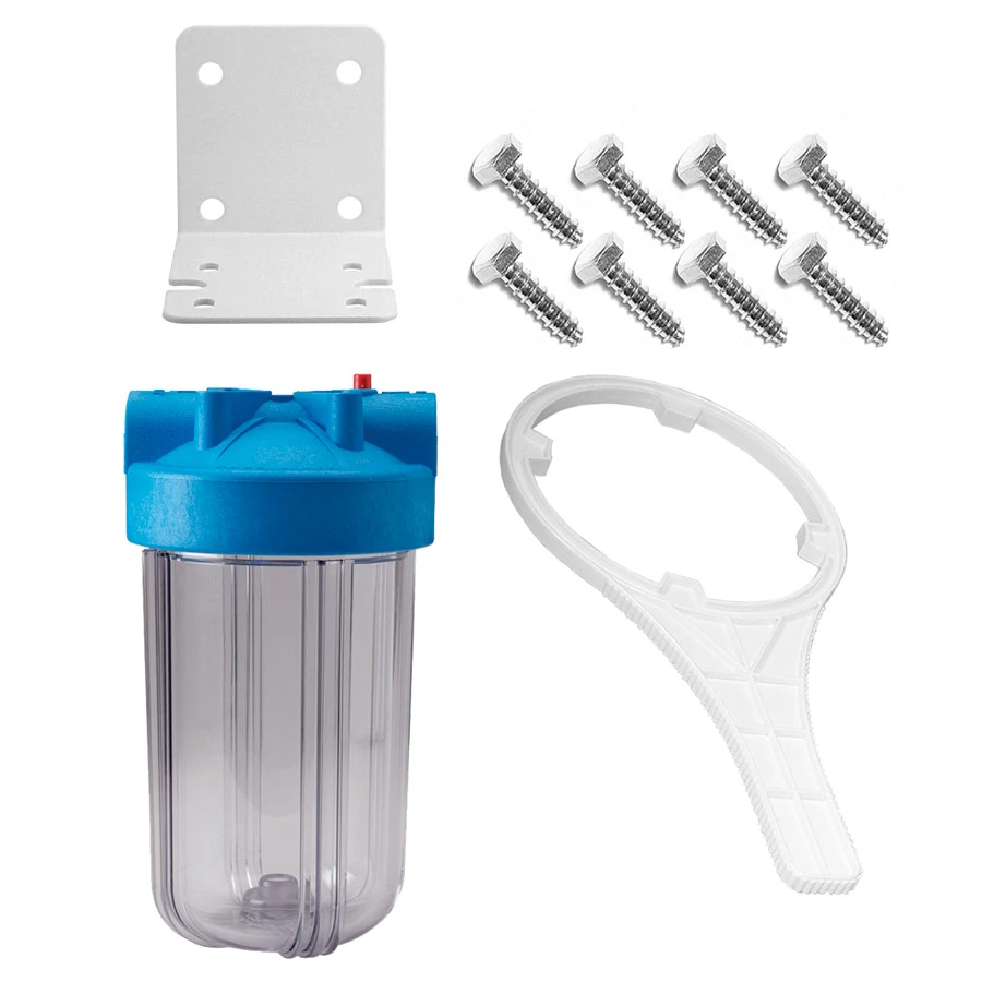 10″ X 4-1/2″ Sediment Filter Housing Kit (Clear) 3 10″ X 4-1/2″ Sediment Filter Housing Kit (Clear)