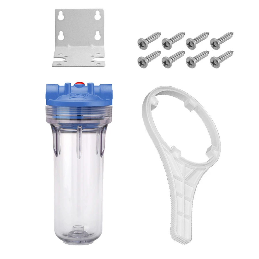 10″ X 2-1/2″ Sediment Filter Housing Kit (Clear) 2 10″ X 2-1/2″ Sediment Filter Housing Kit (Clear)