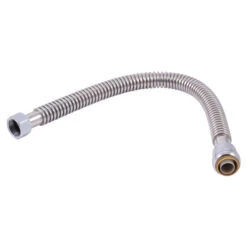 SharkBite 1″ X 1″ FIP, 24″ Stainless Steel Corrugated Water Heater Connector