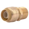 SharkBite 1/2″ X 1/2″ MNPT Straight Male Connector -Home Water Filtration System Store U120LF 1 l