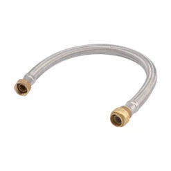 SharkBite 3/4″ X 3/4″ FIP, 24″ Stainless Steel Braided Water Heater Connector