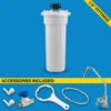 Single Stage Under-sink Filter System W/ Faucet (H2O UCF-01-JG) 2 Single Stage Under-sink Filter System W/ Faucet (H2O UCF-01-JG) -Home Water Filtration System Store UCF 01 JG 1