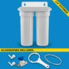 Dual Stage Under-sink Filter System (H2O UCF-02-14-JG) -Home Water Filtration System Store UCF 02 14 JG 1