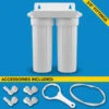 Dual Stage Inline Under-sink Filter System (H2O UCF-02-38-JG)