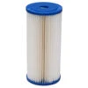 Harmsco Calypso Blue WaterBetter 9-3/4″ X 4-1/2″, (0.35, 1, 5, 10, 20 Or 50 Micron) Micron Pleated Sediment Cartridge (10 GPM, 9.5 Sq Ft Media) -Home Water Filtration System Store WB HB 10 0.35W 1 l